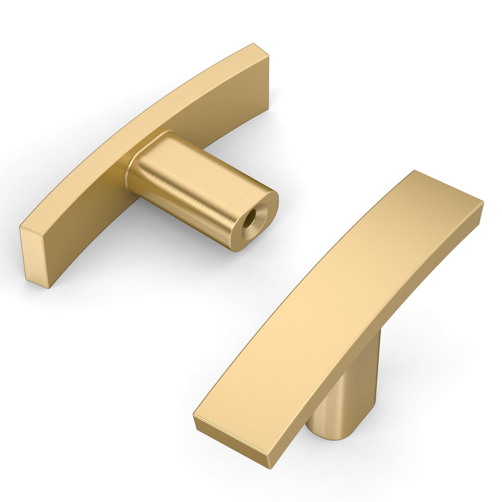 15 Pack Champagne Bronze Cabinet Knobs Single Hole Cabinet Handles 2 Inch Solid Zinc Alloy Cupboard Gold Drawer Knobs