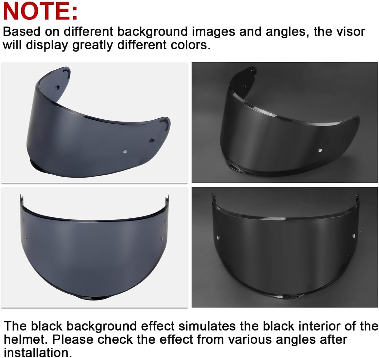 Sedici Strada 2 Visor - Sedici Strada 2 and Strada 3 Face Shield Motorcycle Helmet visor Accessories Replacement for