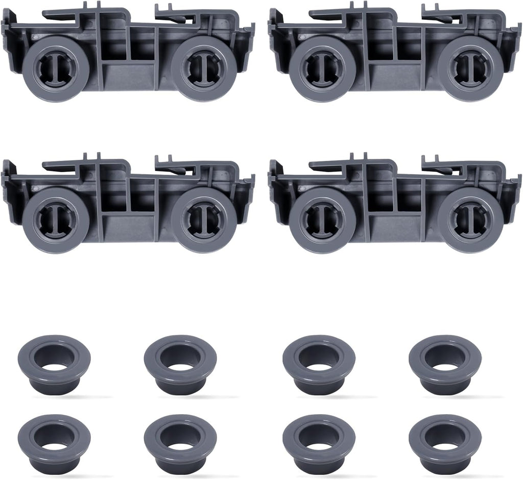 4-Pack WD28X27241 Dishwasher Bottom Rack Wheel/Roller Kit Fit for GE