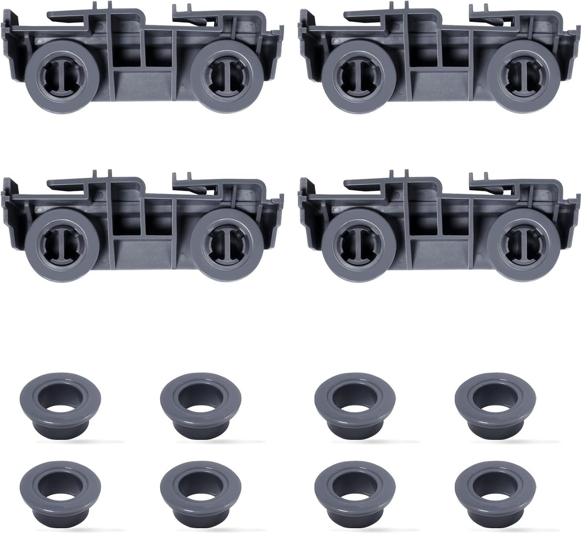 4-Pack WD28X27241 Dishwasher Bottom Rack Wheel/Roller Kit Fit for GE
