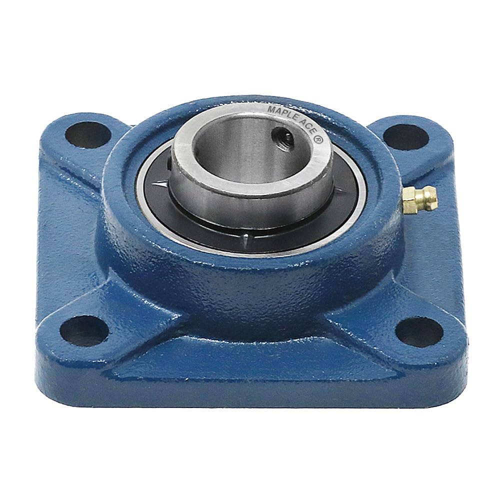MAPLE ACE UCF209 Square Flange Bearing 45mm Bore Self-Aligning (Qty 2)
