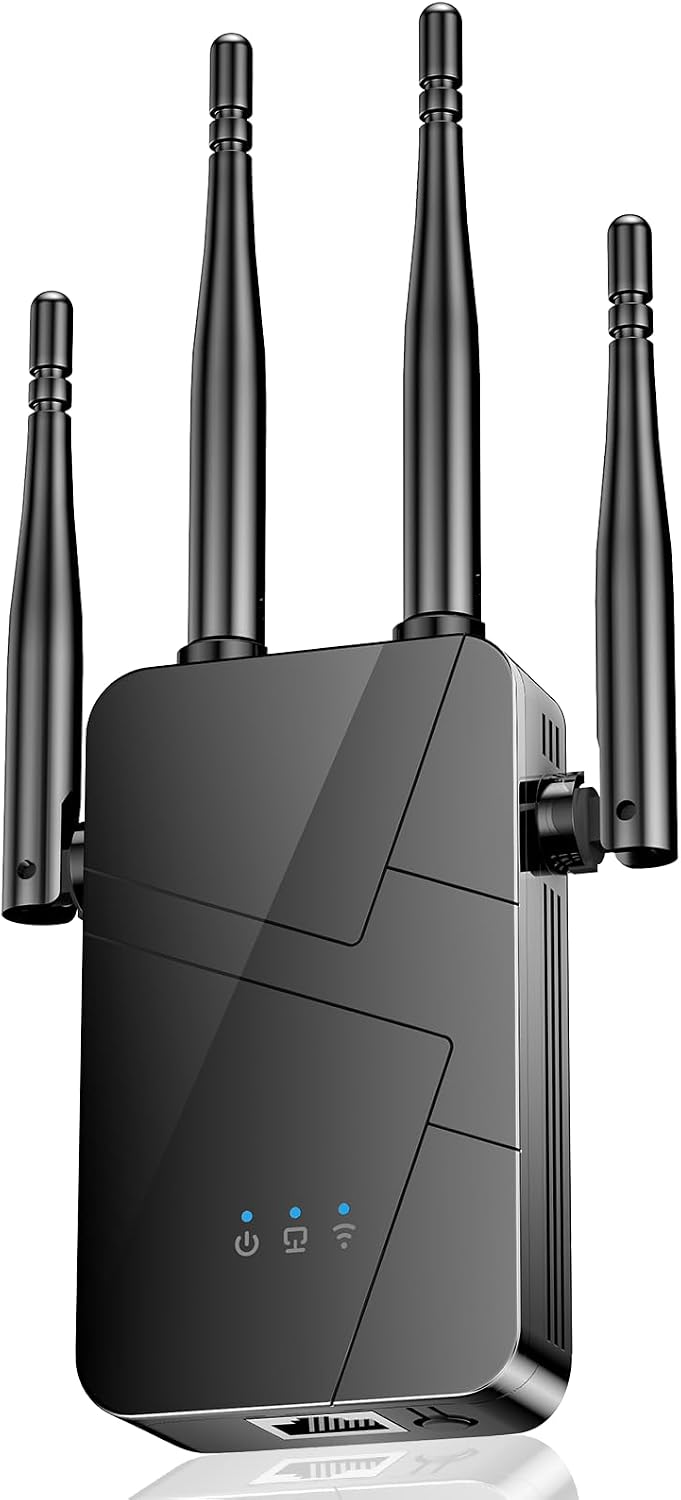 2026 WiFi Extender Signal Booster for Home, 15000sq.ft Wireless Internet Repeater, Long Range WiFi Booster and Signal