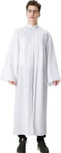 Adults Baptism Robes for Choir Church Judge Graduation Gown Confirmation Officiant Pastor Costume