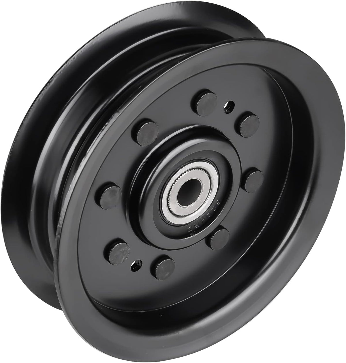 Flat Idler Pulley for Craftsman Husqvarna Poulan 196104 197380 532196104 532197380 2748GLS GT52XLS LGT2554 LGT2654 2754GLS YTH24K48 Lawn Mowers