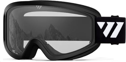 Ski Goggles - OTG Snow/Snowboard Goggles for Men, Women & Youth - 100% UV Protection W1