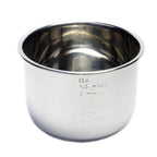 FccsiKoa Rust-Resistant Stainless Steel Inner Pot | Stable Reinforced Base, Replacement Inner Pot, for Kitchen, 5L
