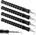 4 PCS Automatic Rebar Tie Wire Twister, Rebar Tie Wire Twister Tool with Ergonomic Rubber Handle Reinforced Spring