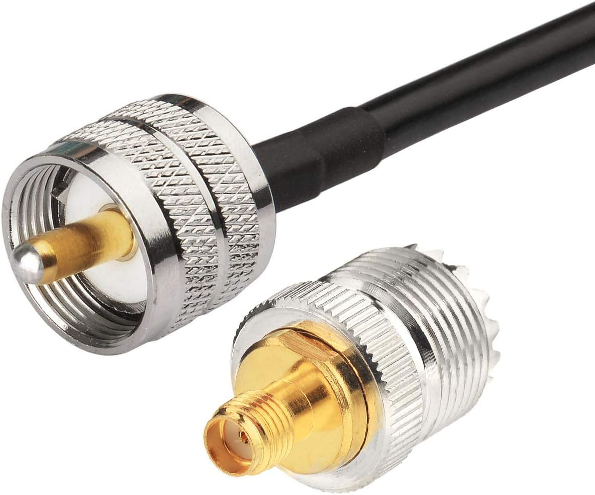 Vehicle Car Mobile Ham Radio Antenna Dual Band VHF UHF | 136-174MHz 400-520MHz Magnetic Base PL259 Male Antenna for