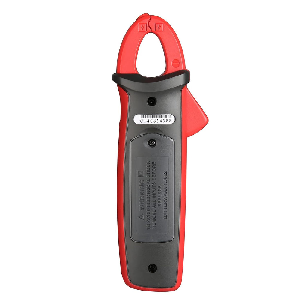 UNI-T Digital Clamp Meter UT211B Mini Multi Tester 60A Auto Ranging 6000 Counts TRMS Backlit VFC NCV Meter, AC DC Current Voltage Ohmmeter Capacitance Continuity Diode, 0.1mA Resolution