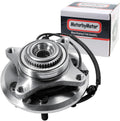 MotorbyMotor 515169 (4WD) Front Wheel Bearing and Hub Assembly with ABS 6 Lugs Fits for 2015-2017 Ford F-150 (2.7L 3.5L 5.0L Engines) Heavy Duty Low-Runout OE Directly Replacement Hub Bearing