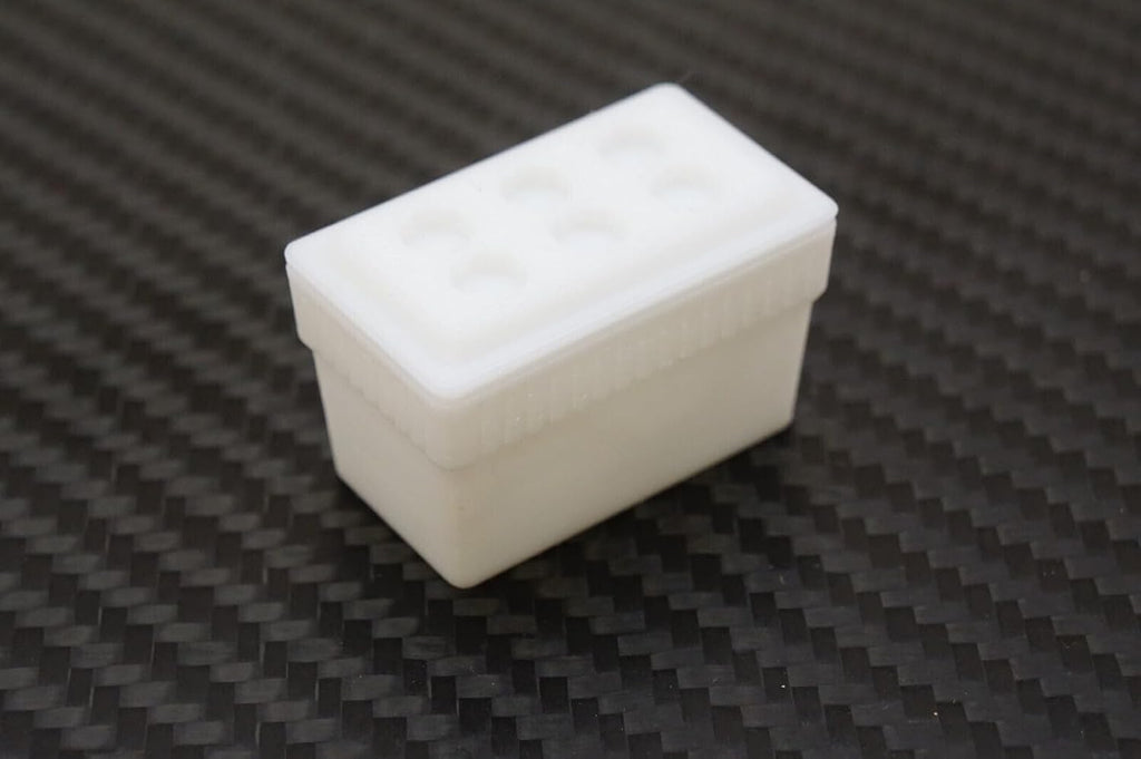 1/10 Scale RC Crawler Accessory - White Foam Styrofoam Cooler for Drinks 3-Pack