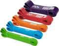 Pull Up Assistance Bands, Set of 5 Heavy Duty Resistance Bands for Men & Women, Natural Latex Exercise Bands for