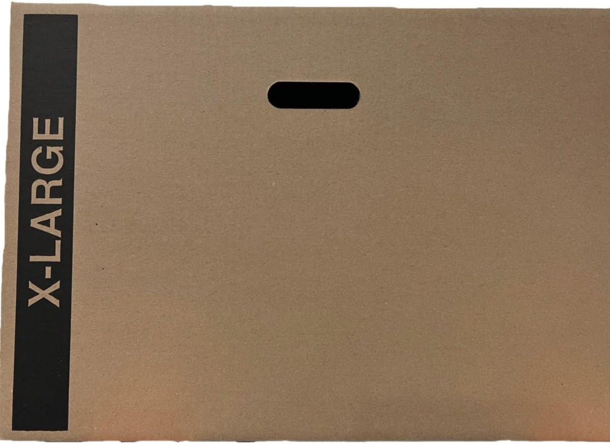 5 - Pack X-Large Cardboard Moving Boxes 23x23x16 32 ECT With Handles