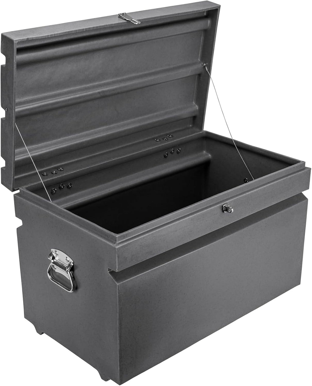 Tack Trunk Storage Box with Accessory Trays (Dark Granite)