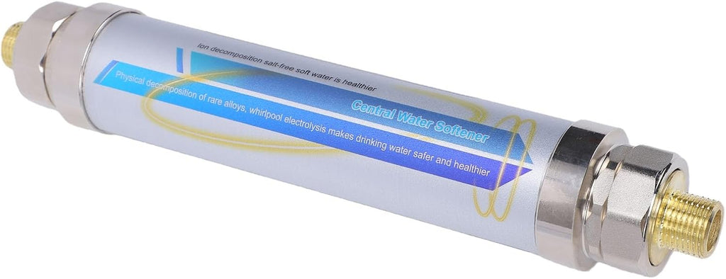 No Salt Water Softener, Stainless Steel Magnetic Water Descaler System for Whole House, Prevents Limescale in Pipes