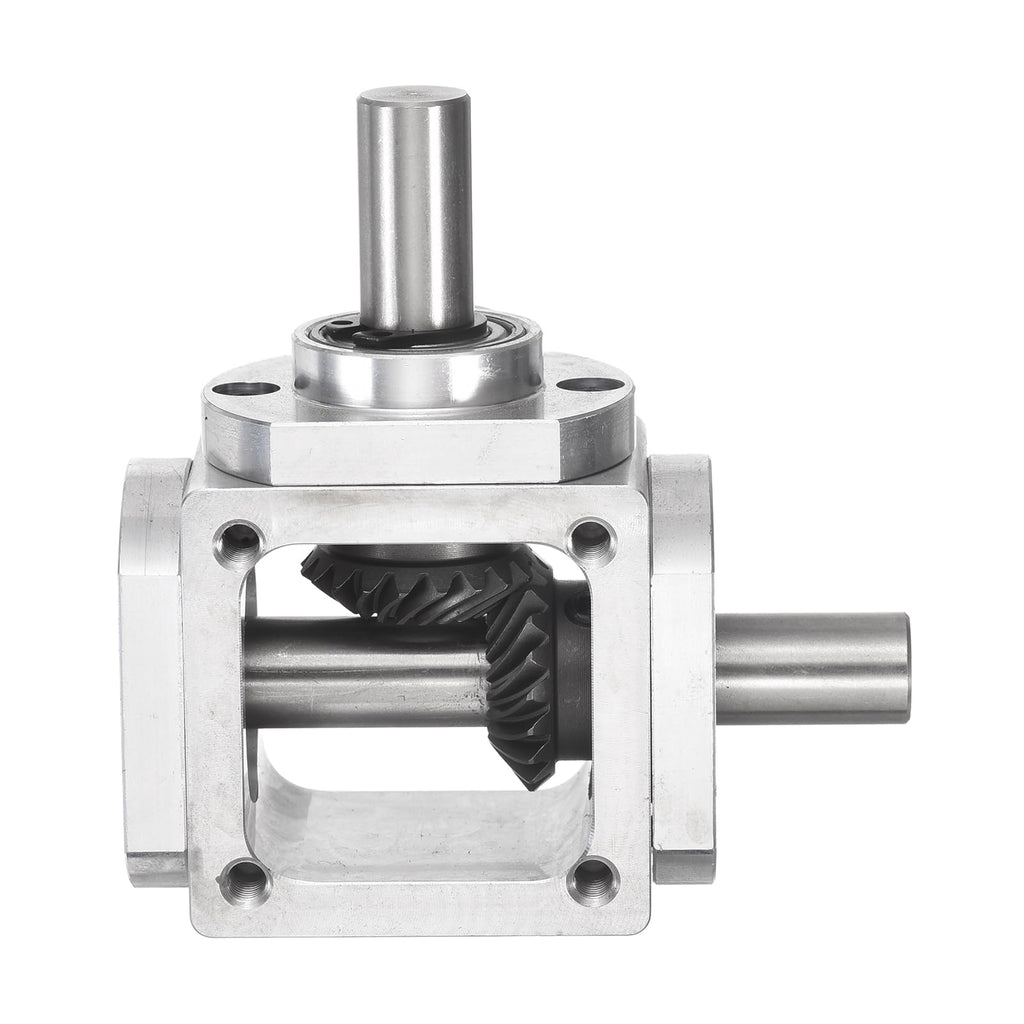 uxcell 1M 20T Gear Box 90 Degree 1:1 Single Output Right Shaft