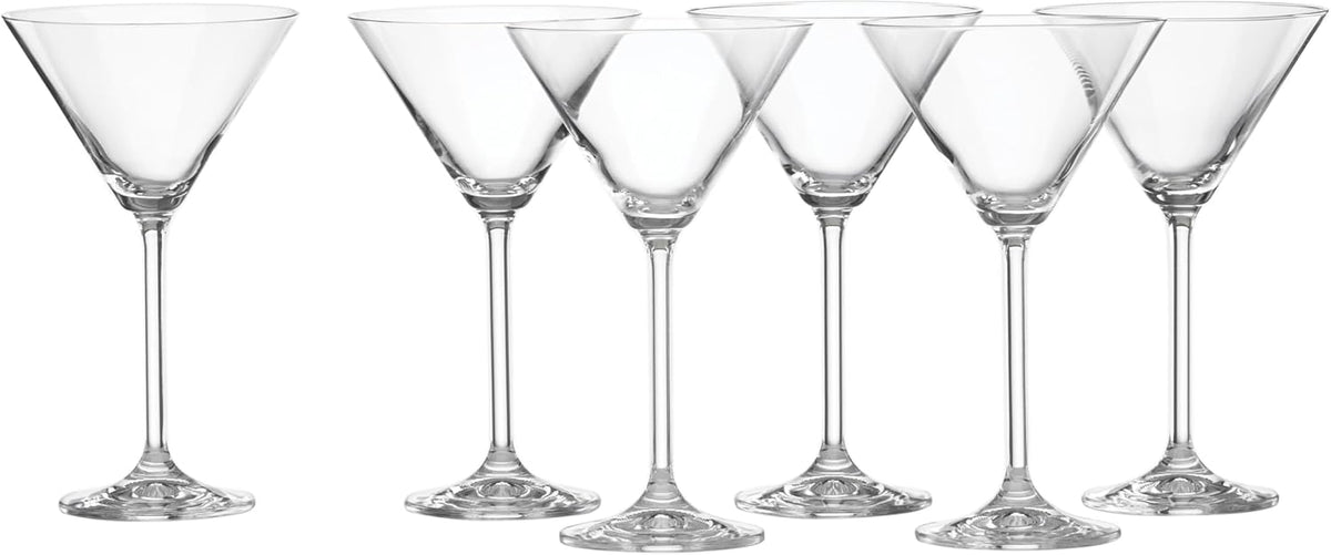Tuscany Classics Martini Glasses, 6oz, Set of 6