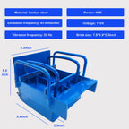 Manual Hollow Soil Block Brick Making Machine Brick Size 7.8X3.9X2.3 INCH Portable Brick Making Machine Interlocking