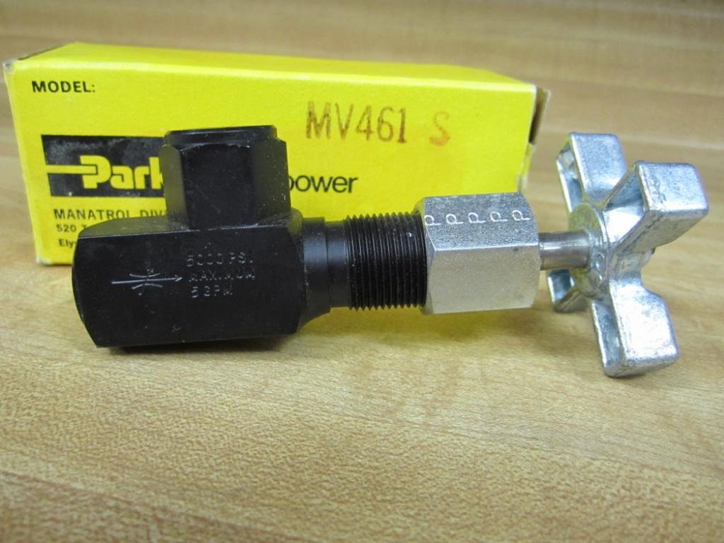 PARKER METERING FLOW CONTROL VALVE MV461S NEW IN BOX