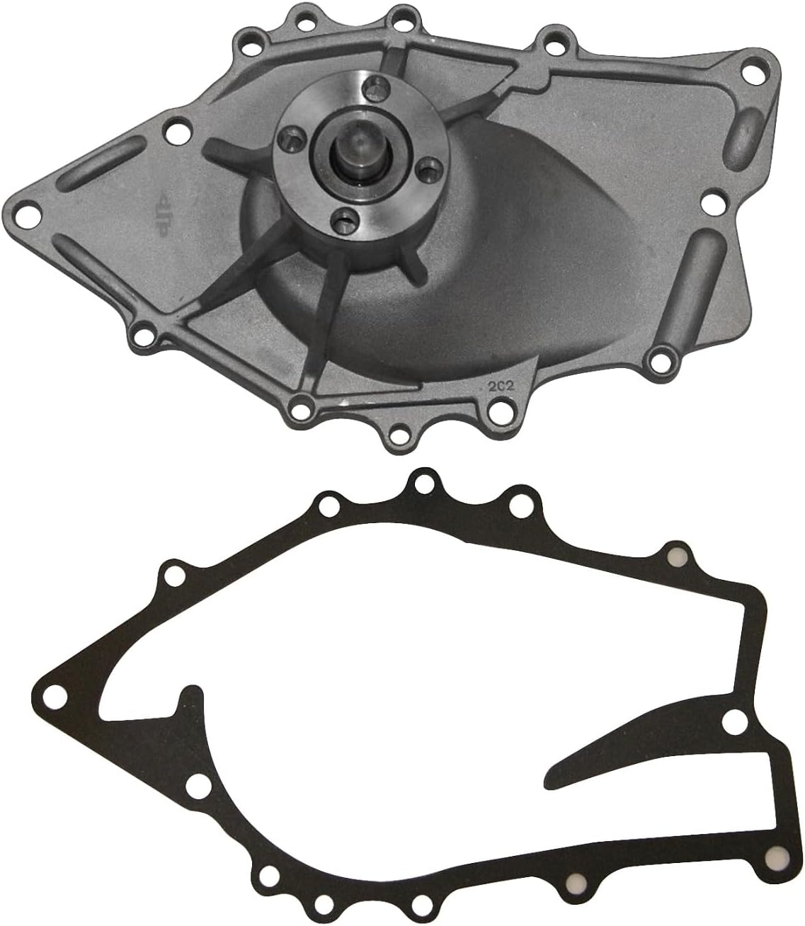 Rareelectrical Water Pump Compatible With 1967-1972 Buick Riviera Electra