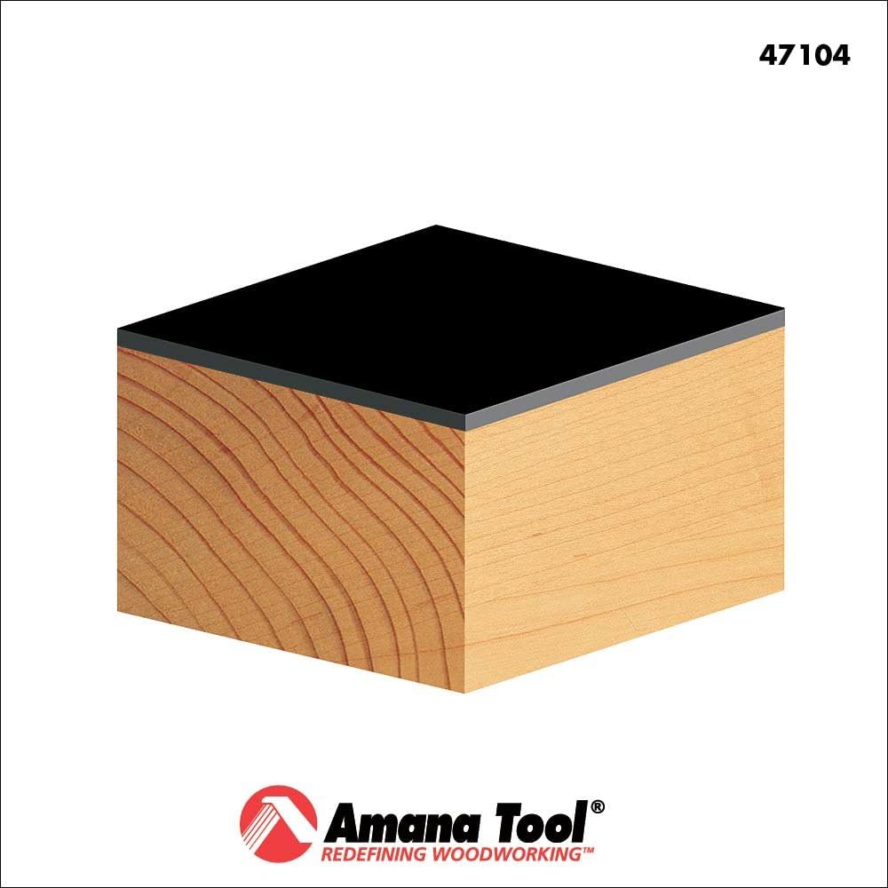 47104 Flush Trim 1/2-Inch Diameter by 1-Inch Cutting Height by 1/4-Inch Shank 2-Flute Router Bit