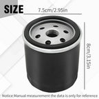 CADUFUELLY 2Pcs 7009365 Hydraulic Oil Filter, Replacement for Bobcat Excavators E32 E32i E35 E35i E19 E20 E25 E26, Replaces 7009365
