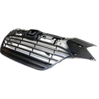 Sherman Grille For 2016 Honda HR-V Textured Black Plastic
