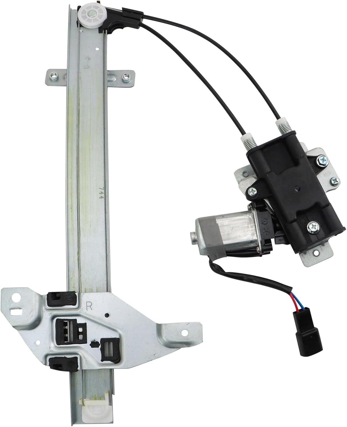 TRQ Rear Right Power Window Regulator & Motor Assembly Passenger Side