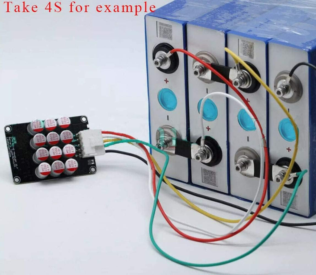 3S 4S 12V 5A Battery Active Equalizer Lipo Li-ion LFP LiFePO4 BMS Balancer | Energy Transfer Board, Faster Whole