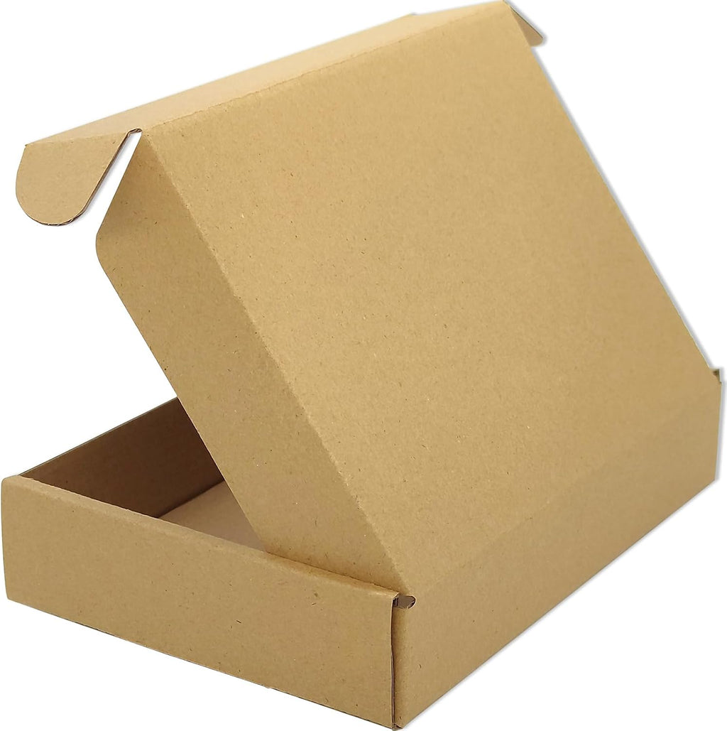 11x8x2 Shipping Boxes Brown Mailer Corrugated Cardboard Box Set of 30