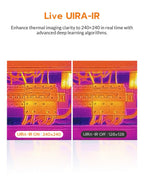TT17D Wi-Fi Thermal Camera with 240x240 UIRA-IR and Visual Camera