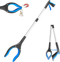 32" Grabber Reacher Tool, 1-Pack Foldable Reacher Grabber Pickup Tool with 360° Anti-Slip Rotating Jaw & Magnet