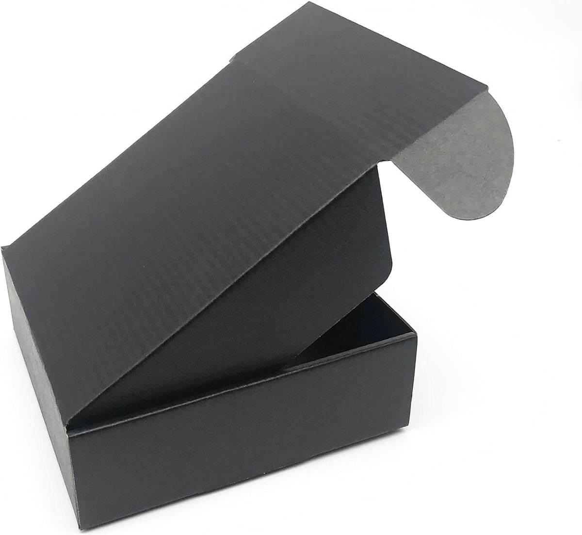 Black Shipping Boxes 10x10x4 Inch Cardboard Storage Mailer Box 15 Pack