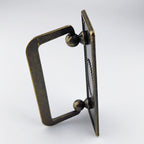 4 Pack 2 1/2" Antique Bronze Bail Drawer Pull Hanging Pulls Drop Swing Handles Cabinet Knob Hardware 64 mm 2.5Inches