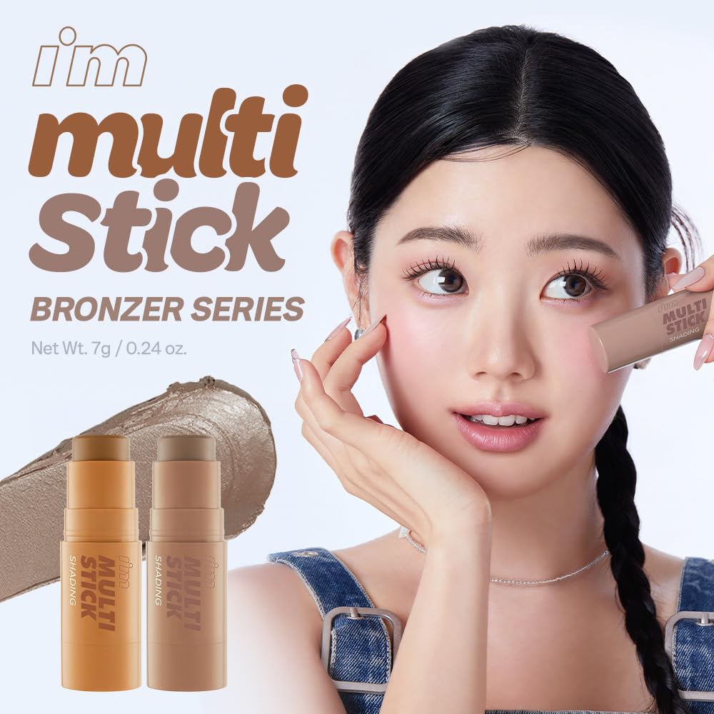 Multi Stick Face Bronzer, Matte Finish - 001 Bronzer