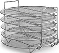 Dehydrator Rack Stainless Steel Stand Accessories Compatible with Instant Pot Air Fryer Crisp Lid 6 Quart Air Fryer