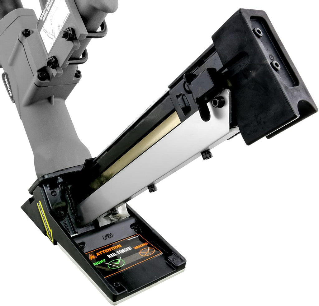 SFL618 Pneumatic 3-in-1 15.5-Gauge and 16-Gauge 2" Flooring Nailer / Stapler with Flooring Mallet and Interchangeable