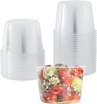 16oz PET Round Deli Container (117mm), FP-DC16-PET - 500 ct