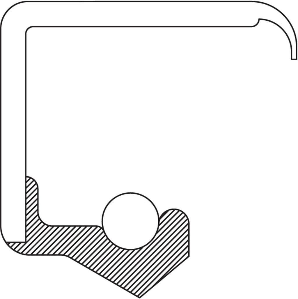 National 8660S Wheel Seal (Pack of 2)