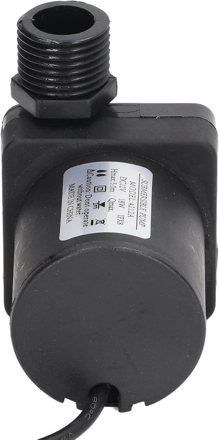 Small Submersible Pump DC12V 20W 800L/h