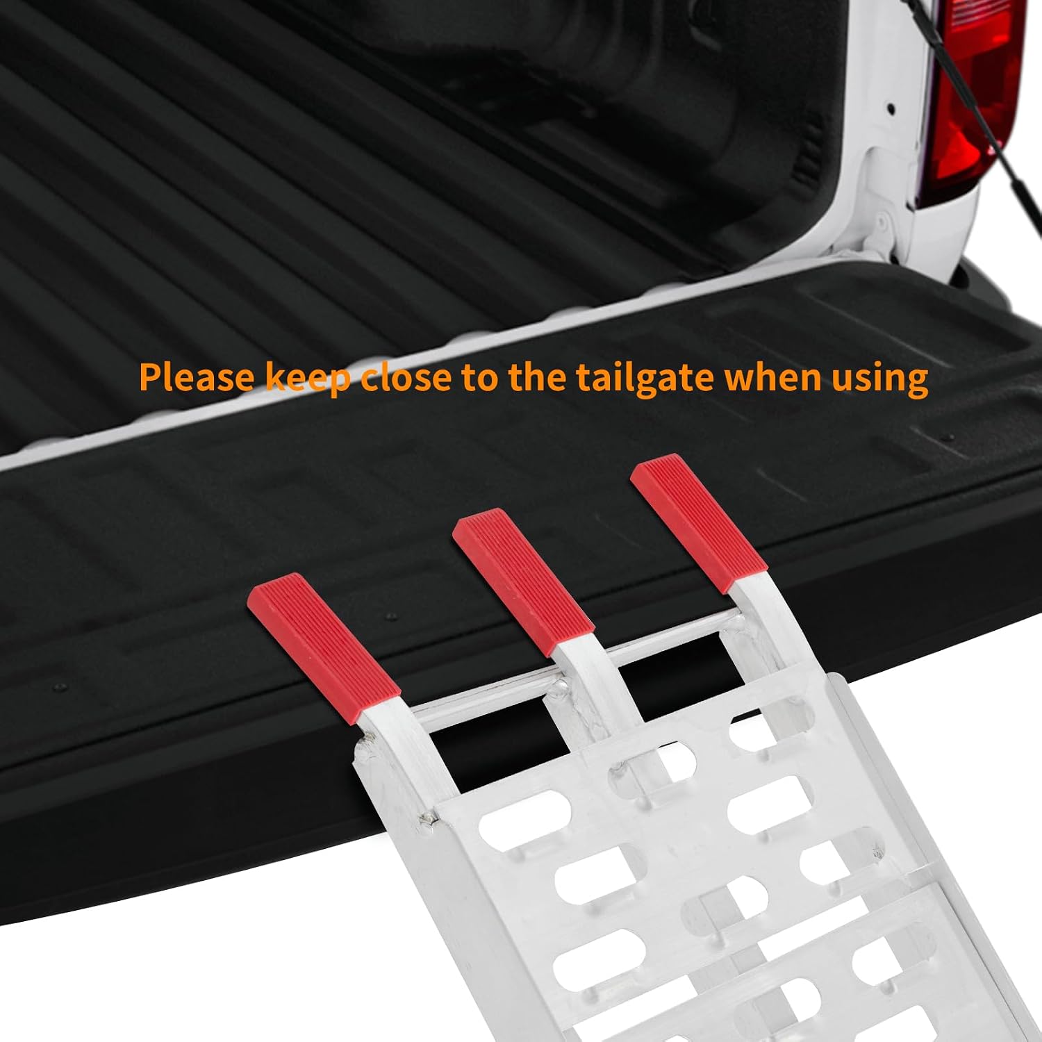7.5 FT Aluminum Motorcycle Loading Ramps, 1500 lbs Capacity,2PC | Foldable Ramp for Loading Dirt Bikes, ATVs, Lawn