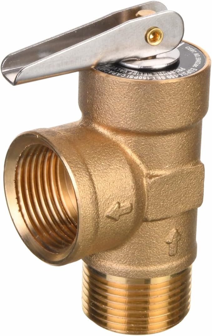 Rheem RTG20326 Tankless Water Heater Brass Isolation Valve Kit, 3/4 in.