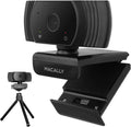 1080P Webcam with Microphone - Stay Connected Virtually - 120° Wide Angle HD 30FPS USB Computer Camera for Desktop