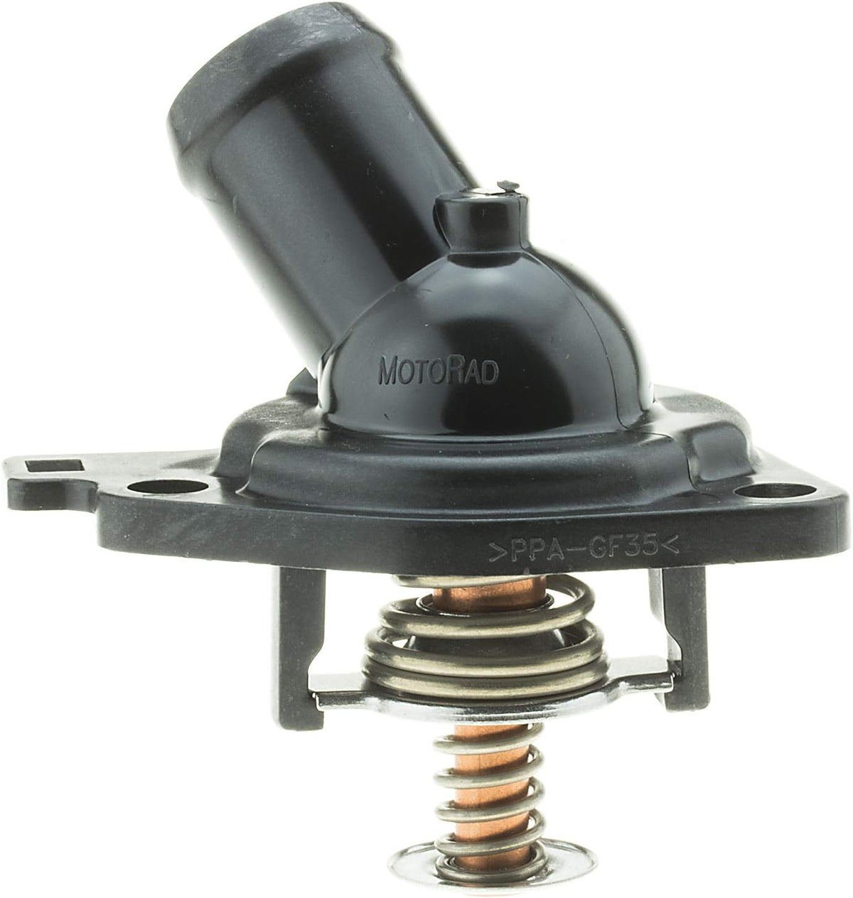 MotoRad 636-170 Integrated Housing Thermostat 170 Degrees Engine Coolant Thermostat Housing Assembly Fits Honda CR-V 07–14 Civic 06–15 Acura TSX 04–08 ILX 13-15 CSX 07-10 19301RAF004; 19301RAF003