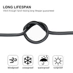 22 Gauge 4 Conductor Electrical Wire 25FT, UL 2464 22 AWG 4 Wire Cable