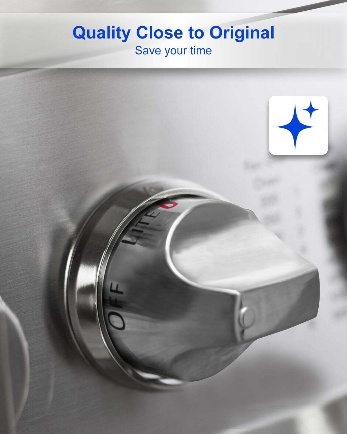 1 Pc Burner Control Knobs Fit for GE Gas Stoves