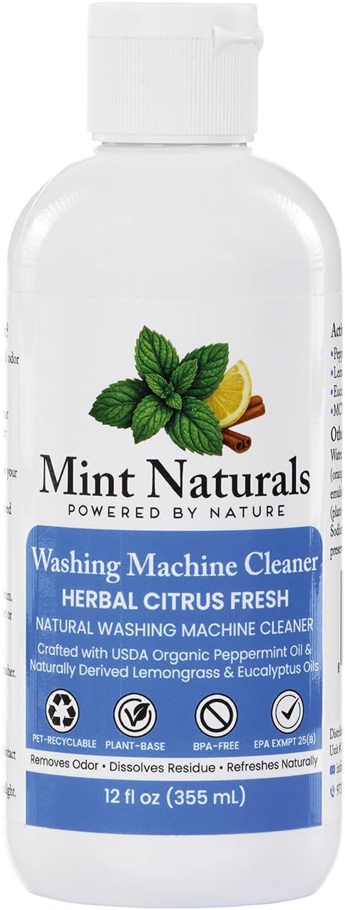 Natural Washing Machine Cleaner 12oz