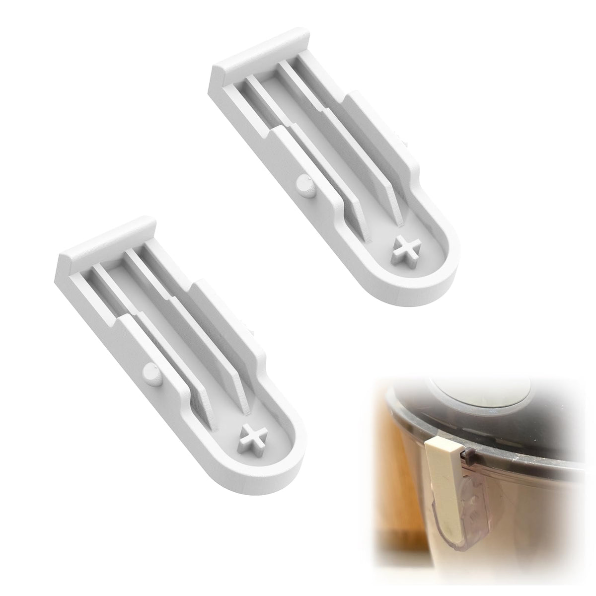 Dust Cup Latch Replacement Compatible with Shark NV352 Vacuum (2-Pack)