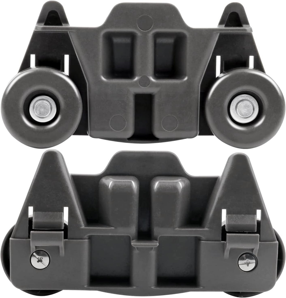 Dishwasher Wheels Lower Rack Upgraded Compatible for Whirlpool/Kenmore/Maytag/Kitchenaid. Replace Dishwasher Rack Wheels Parts of W10195416,W10579095A,PS11722152,W10195420,W10311123B,AP5983730(4PACK)