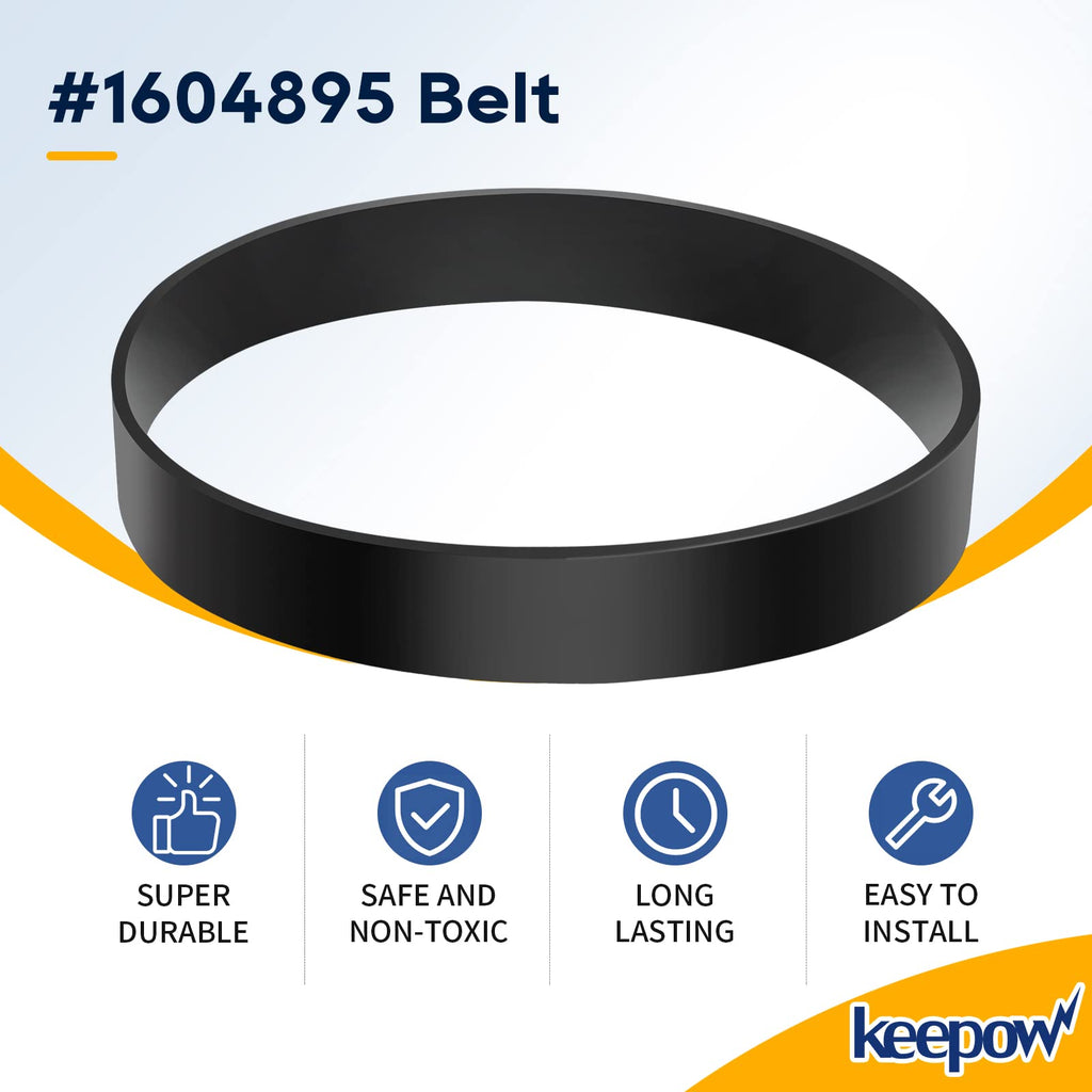 KEEPOW 1604895 Vacuum Belt for Bissell Powerforce Compact